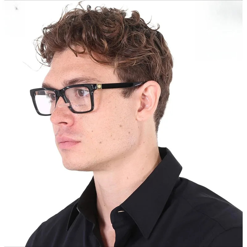 Chrome x Heart Blue Light Glasses Black and Clear Two Pack